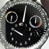 Men's Watches | Sant Blanc Ressence 44mm Titanium Type 3B Leather Strap Black Dial Box & Card