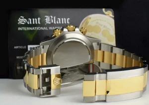 Men's Watches | Racing Professional Watches | Sant Blanc ROLEX 2019 18kt Gold & Stainless Steel Daytona White Index Model 116503