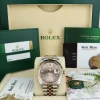 Dress Watches | Sant Blanc ROLEX 2018 18kt Rose Gold & Stainless Steel DateJust 41 Silver Sundust Index Dial Model 126331