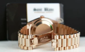 Men's Watches | President Dress Watches | Sant Blanc ROLEX 2020 18kt Rose Gold Day Date 36 President Brown Ombre Diamond Dial Model 128235