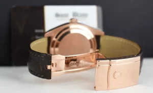 Pilots Classic Watches | Sant Blanc ROLEX - 18kt Rose Gold Sky Dweller Chocolate Box Model 326135