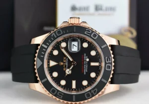 Yachting Professional Watches | Sports Watches | Sant Blanc ROLEX - Mens Fullsize 18kt Rose Gold Yachtmaster 40 - Model 126655