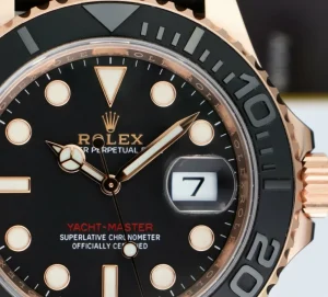 Yachting Professional Watches | Sports Watches | Sant Blanc ROLEX - Mens Fullsize 18kt Rose Gold Yachtmaster 40 - Model 126655