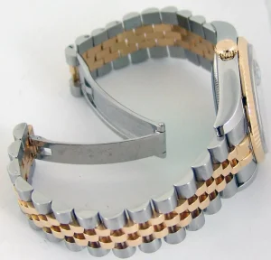 Dress Watches | Men's Watches | Sant Blanc Rolex - Men's Rehaut 36mm 18kt Gold & SS DateJust 36 Blue Index Dial Model 116233