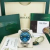 Scientists Professional Watches | Sant Blanc ROLEX 2020 40mm Stainless Steel Milgauss Blue Z Dial with Card Model 116400GV
