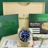 Sports Watches | Deep Diving Professional Watches | Sant Blanc ROLEX - 44mm Stainless Steel Deepsea SeaDweller Blue James Cameron Dial Model 126660