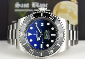 Sports Watches | Deep Diving Professional Watches | Sant Blanc ROLEX - 44mm Stainless Steel Deepsea SeaDweller Blue James Cameron Dial Model 126660