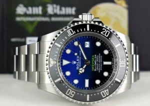 Sports Watches | Deep Diving Professional Watches | Sant Blanc ROLEX - 44mm Stainless Steel Deepsea SeaDweller Blue James Cameron Dial Model 126660