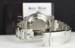 Scientists Professional Watches | Sant Blanc ROLEX 2020 40mm Stainless Steel Milgauss Blue Z Dial with Card Model 116400GV