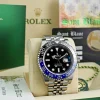 Men's Watches | Pilots Professional Watches | Sant Blanc ROLEX Stainless Steel GMT Master II Blue Black Bezel "Batman" Index Dial Model 126710