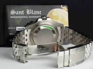 Men's Watches | Pilots Professional Watches | Sant Blanc ROLEX Stainless Steel GMT Master II Blue Black Bezel 