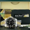 Diving Professional Watches | Men's Watches | Sant Blanc ROLEX 18kt Gold & Stainless Submariner Black Ceramic Model 116613
