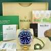 Diving Professional Watches | Sports Watches | Sant Blanc ROLEX 18kt Gold & Stainless Steel Submariner Blue Dial Model 116613LB