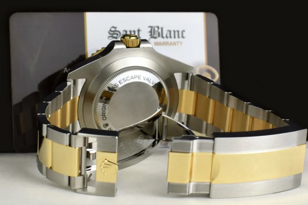 rolex_kt_gold__stainless__7-14.webp Deep Diving Professional Watches | Men's Watches | Sant Blanc Rolex 18kt Gold & Stainless Sea Dweller Black Dial Model 126603