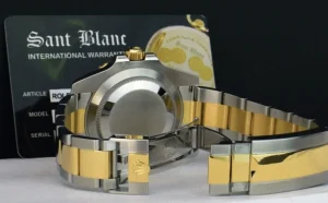 Diving Professional Watches | Men's Watches | Sant Blanc ROLEX 18kt Gold & Stainless Submariner Black Ceramic Model 116613