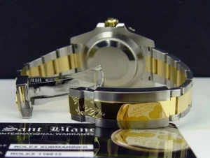 Diving Professional Watches | Men's Watches | Sant Blanc ROLEX 18kt Gold & Stainless Submariner Black Ceramic Model 116613LB