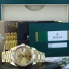 Men's Watches | President Dress Watches | Sant Blanc ROLEX 18kt Gold President Day Date 40 Champagne Roman Dial With Card Model 228238