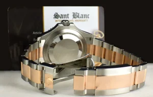 Yachting Professional Watches | Men's Watches | Sant Blanc ROLEX 18kt Rose Gold & Stainless Steel Yachtmaster Chocolate Dial Model 116621