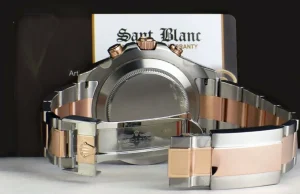 Yachting Professional Watches | Sports Watches | Sant Blanc ROLEX 18kt Rose Gold & Stainless Steel YachtMaster II Blue Hands Model 116681