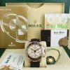 Men's Watches | Racing Professional Watches | Sant Blanc ROLEX 18kt Rose Gold Daytona Oysterflex Strap Ivory Index Model 116515 LN