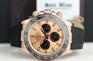 Men's Watches | Racing Professional Watches | Sant Blanc ROLEX 18kt Rose Gold Daytona Oysterflex Strap Rose Panda Model 116515LN