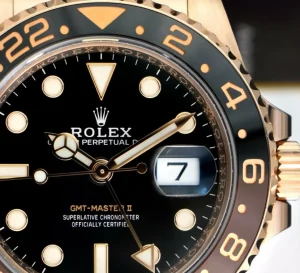 Men's Watches | Pilots Professional Watches | Sant Blanc ROLEX 18kt Rose Gold GMT Master II 