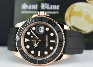 Yachting Professional Watches | Men's Watches | Sant Blanc ROLEX 18kt Rose Gold Yachtmaster 40mm Box & Card Model 116655