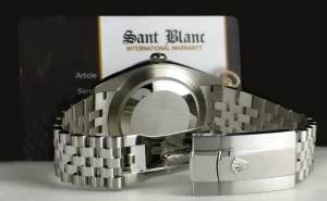 Men's Watches | Dress Watches | Sant Blanc ROLEX 18kt White Gold & Stainless Steel DateJust 41 Silver Index Dial Model 126334