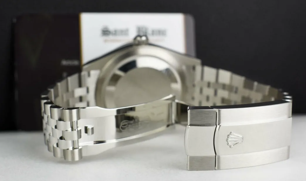 rolex_kt_white_gold__stai_5-14.webp Pilots Classic Watches | Sant Blanc ROLEX 18kt White Gold & Stainless Steel Sky Dweller Black Dial Jubilee Model 326934