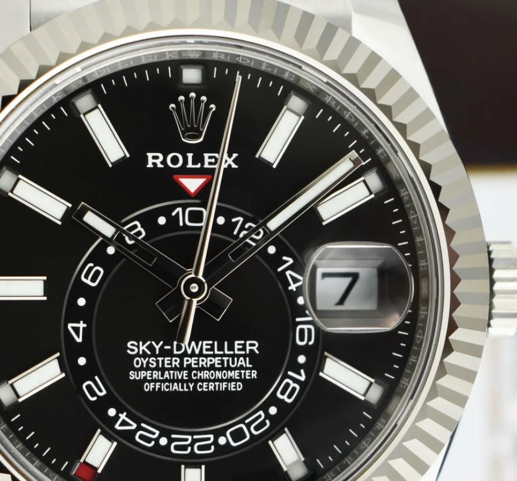 rolex_kt_white_gold__stai_6-13.webp Pilots Classic Watches | Sant Blanc ROLEX 18kt White Gold & Stainless Steel Sky Dweller Black Dial Jubilee Model 326934