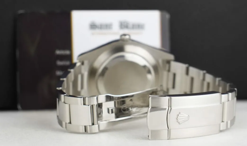 rolex_kt_white_gold__stai_7-5.webp Dress Watches | Sant Blanc ROLEX 18kt White Gold & Stainless Steel DateJust II White Index Dial 116334