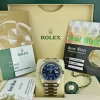 President Dress Watches | Sant Blanc ROLEX 18kt White Gold DayDate 40 President Blue Roman Model 228239