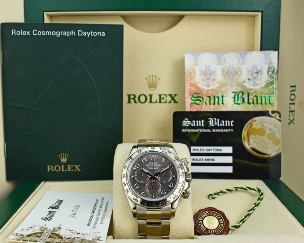 rolex_kt_white_gold_dayto_0-14.webp Sports Watches | Men's Watches | Sant Blanc ROLEX 18kt White Gold Daytona Grey Race Arabic Dial Model 116509