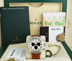Racing Professional Watches | Sant Blanc ROLEX 18kt White Gold Daytona 