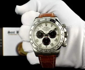 Racing Professional Watches | Sant Blanc ROLEX 18kt White Gold Daytona 