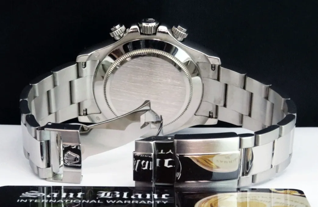 rolex_kt_white_gold_dayto_3-13.webp Men's Watches | Racing Professional Watches | Sant Blanc ROLEX 18kt White Gold Daytona Black Index Dial Model 116509