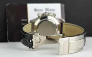 Racing Professional Watches | Sant Blanc Rolex 18kt White Gold Daytona 