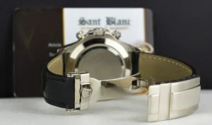Racing Professional Watches | Sant Blanc ROLEX 18kt White Gold Daytona White & Black Panda Dial Black Strap Model 116519