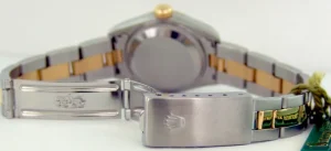 Ladies Watches | Dress Watches | Sant Blanc ROLEX Ladies 18kt Gold & Stainless Steel DateJust White Roman Dial Model 79173