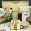 Ladies Watches | Diamond Dress Watches | Sant Blanc ROLEX Ladies 18kt Gold Pearlmaster Masterpiece MOP Roman Dial Model 69318