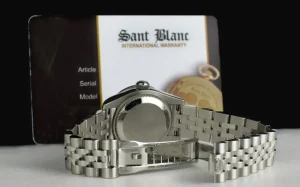 Ladies Watches | Dress Watches | Sant Blanc ROLEX LADIES 18kt White Gold & SS Datejust MOP Diamond Dial Jubilee Band Model 179384