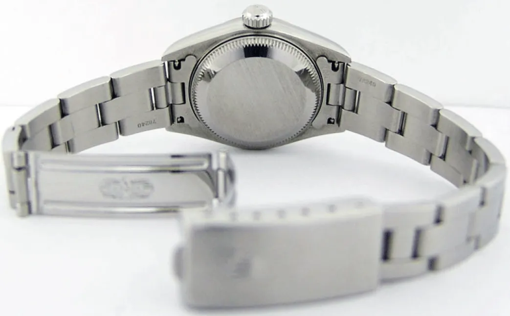 rolex_ladies_mm_kt_white__6.webp Ladies Watches | Dress Watches | Sant Blanc ROLEX Ladies 26mm 18kt White Gold & Stainless Steel DateJust MOP Deco Roman Dial Model 79174