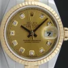 Ladies Watches | Dress Watches | Sant Blanc ROLEX Ladies 26mm 18kt Yellow Gold & Stainless Steel Datejust Champagne Diamond Model 179173