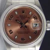 Ladies Watches | Dress Watches | Sant Blanc ROLEX Ladies 26mm Stainless Steel DateJust Rose Arabic Dial Model 79160