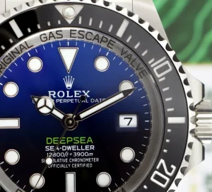 Deep Diving Professional Watches | Sant Blanc ROLEX 44m Stainless Steel Deepsea SeaDweller James Cameron D-Blue Card Model 136660