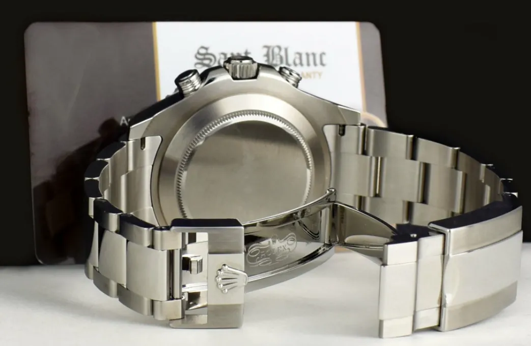 rolex_men_mm_stainless_st_6.webp Yachting Professional Watches | Men's Watches | Sant Blanc ROLEX Men 44mm Stainless Steel YachtMaster II Blue Hands Model 116680