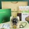 Men's Watches | Pilots Professional Watches | Sant Blanc ROLEX Mens 18kt Gold & Stainless Steel GMT Master II Black Dial Model 116713