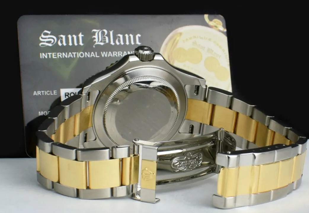 rolex_mens_kt_gold__stain_2-8.webp Yachting Professional Watches | Men's Watches | Sant Blanc ROLEX Mens 18kt Gold & Stainless Yachtmaster White Index Model 16623