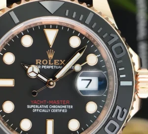 Yachting Professional Watches | Sports Watches | Sant Blanc ROLEX Mens 18kt Rose Gold Yachtmaster Model 116655