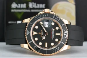 Yachting Professional Watches | Sports Watches | Sant Blanc ROLEX Mens 18kt Rose Gold Yachtmaster Model 116655